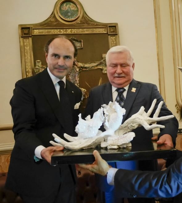 Premio People for Culture and Peace a Lech Wałęsa